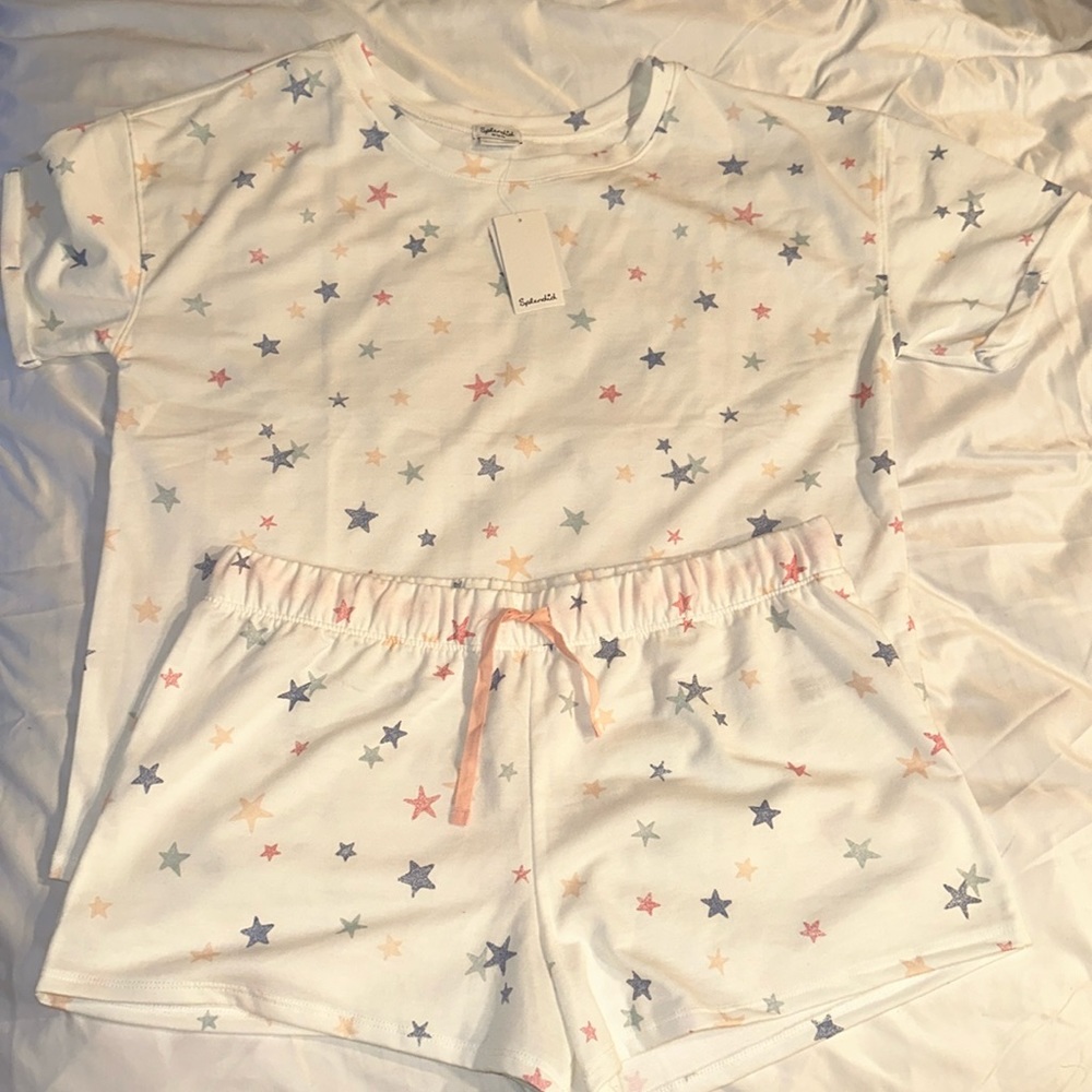 SPLENDID pajama two piece set NWT